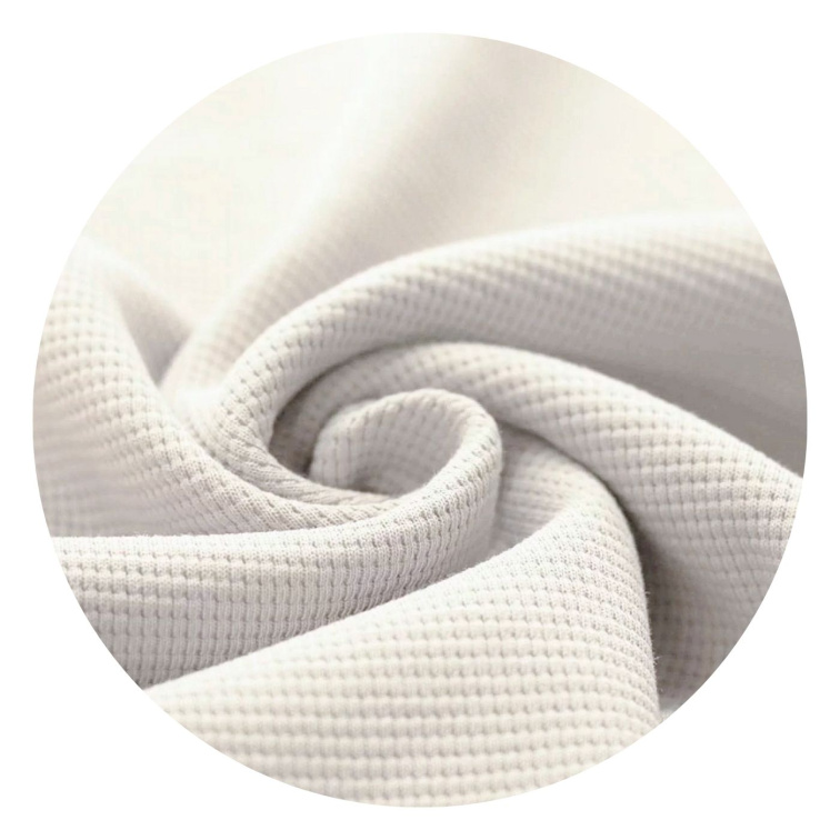 Overal na zip vaflový / krémový