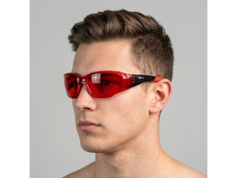 SLEEP-X2 brýle blokující modré světlo - červené