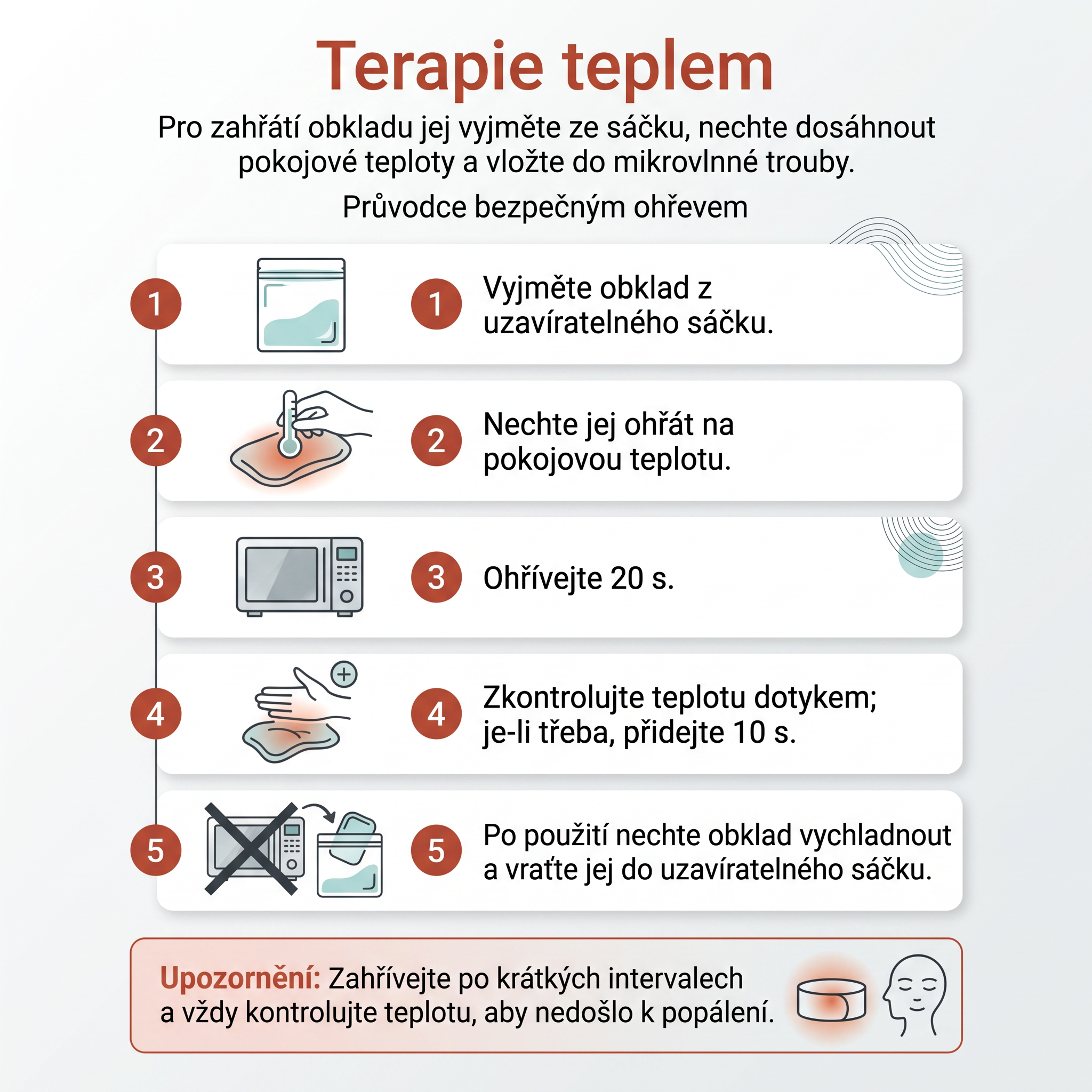 Migraine-1 Chladící gelová maska na obličej