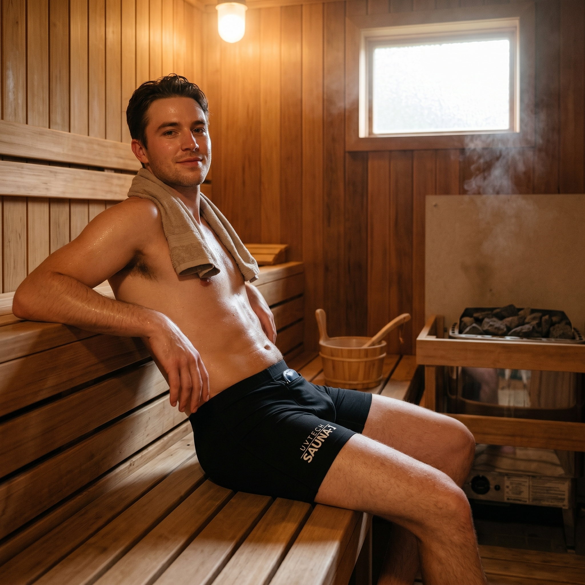 Sauna-1 pánské boxerky s chladícími vložkami do sauny