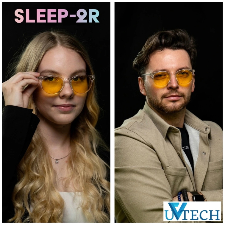 SLEEP-2R stylové brýle proti modrému a zelenému světlu
