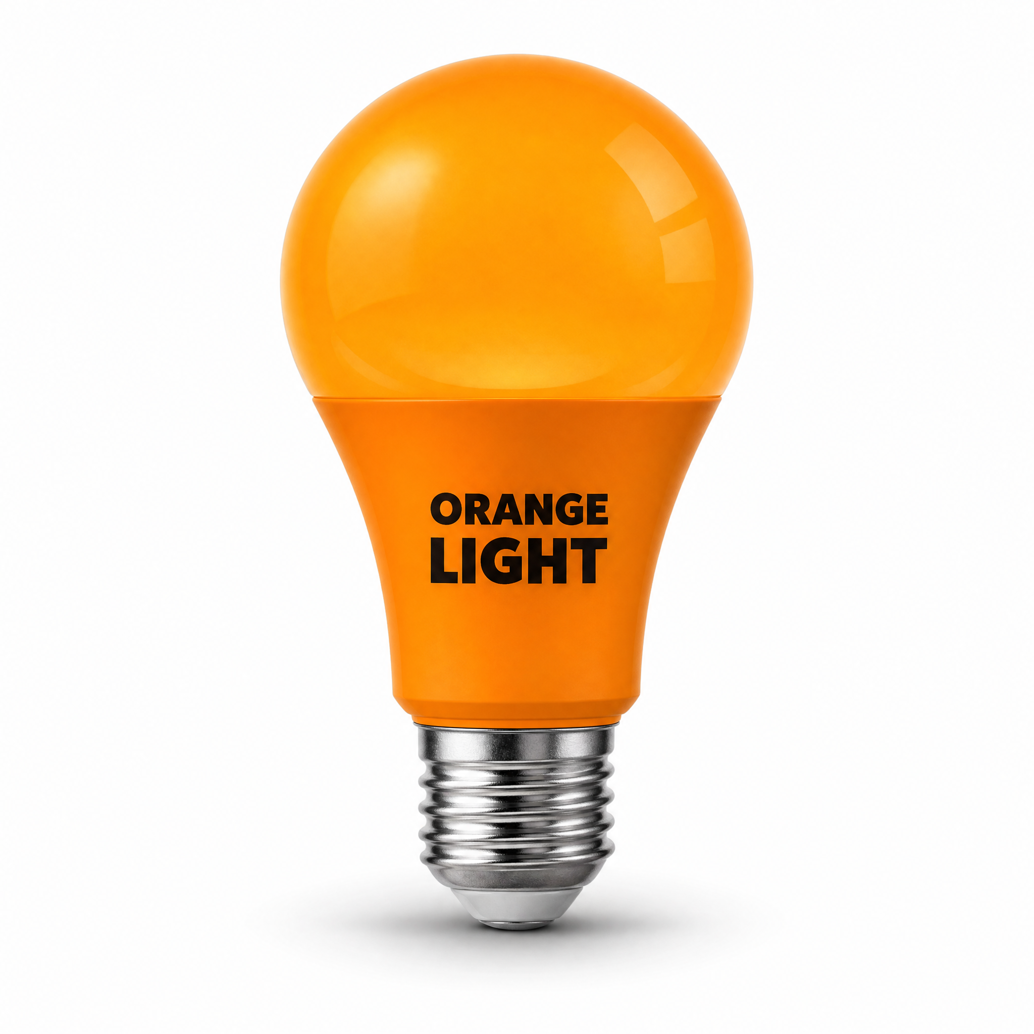 Biodynamická večerní oranžová LED žárovka E27 9W