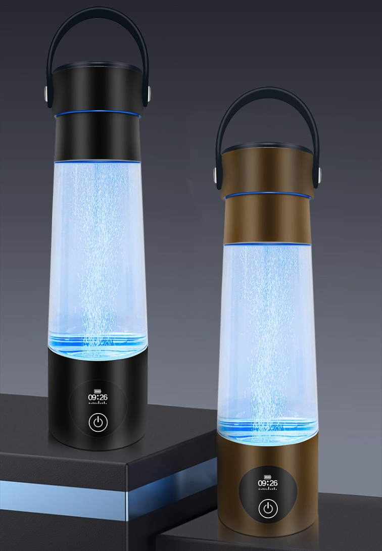 Hydrogen-4 generátor vodíkové vody 500ml - černý