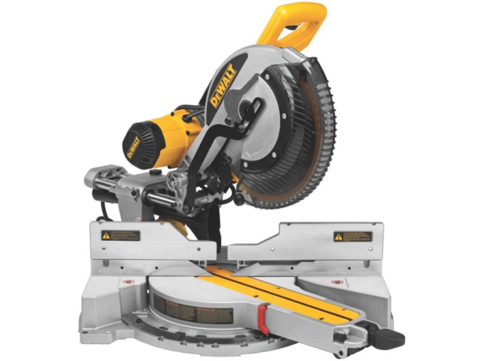 DWS780 DeWALT Pokosová pila 305mm, s max. prořezem 110mm, s posuvem a světelným LED systémem XPS