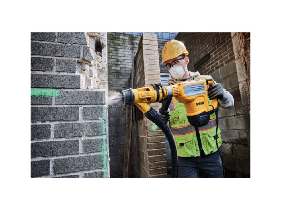 D25614K DeWALT 6KG KOMBINOVANÉ KLADIVO SDS-MAX 1 350W, 10,5 J, 6,9 KG, AVC, ELEKTRONICKÁ OCHRANA PROTI ZABLOKOVÁNÍ