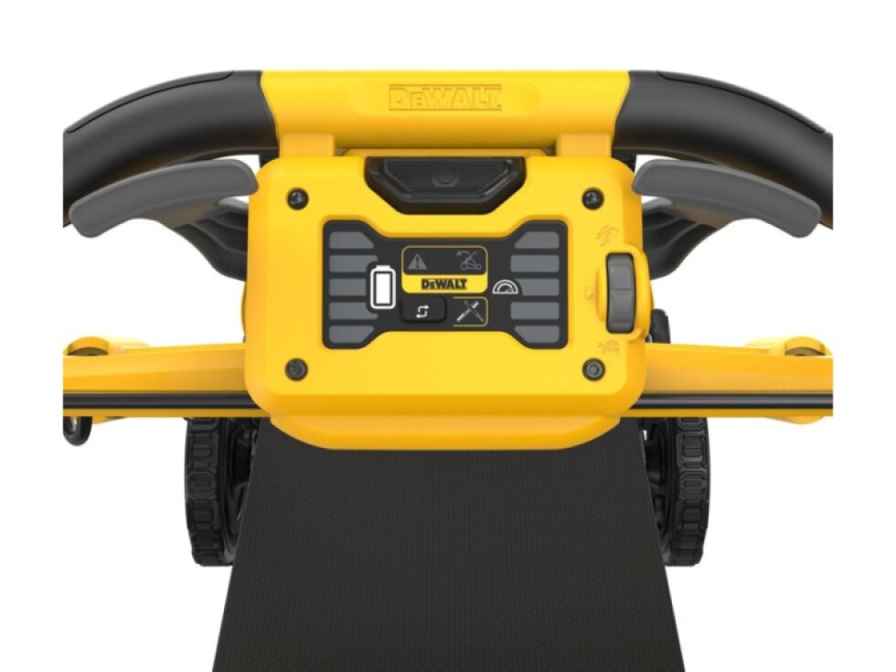 DCMWSP156W2 DEWALT 18 V AKU BEZUHLÍKOVÁ SEKAČKA S POJEZDEM NA TRÁVU, 2 X 8,0 AH BATERIE, NABÍJEČKA