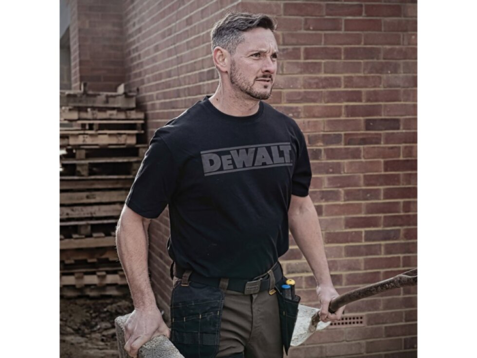 PÁNSKÉ TRIČKO DEWALT ORIGINAL OXIDE ČERNÉ*