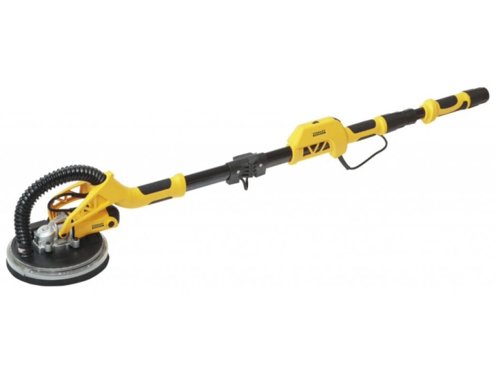 SFMEE500S-QS STANLEY FATMAX EXCENTRICKÁ 750 W BRUSKA NA SÁDROKARTON S TELESKOPICKOU RUKOJETÍ