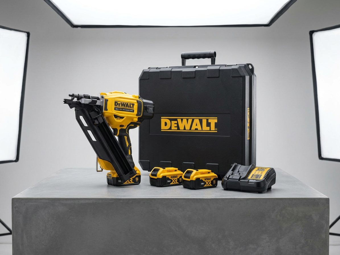 DEWALT DCN930P2 18V Hřebíkovačka s 2x 5,0 Ah Bateriemi