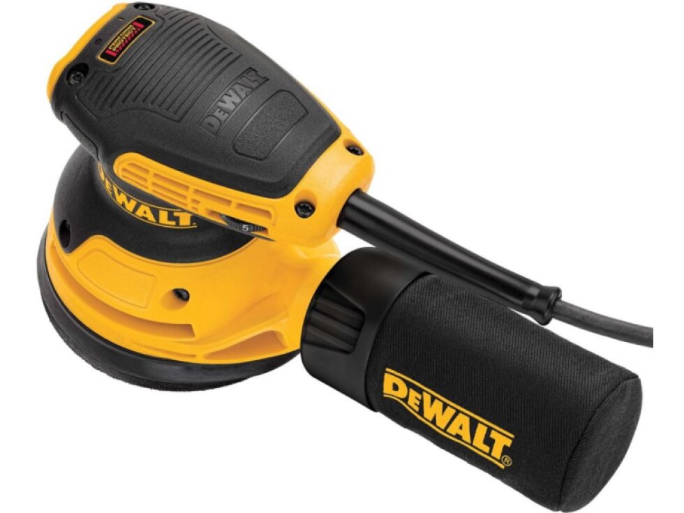 DWE6423 DeWALT EXCENTRICKÁ BRUSKA 125MM, 280W