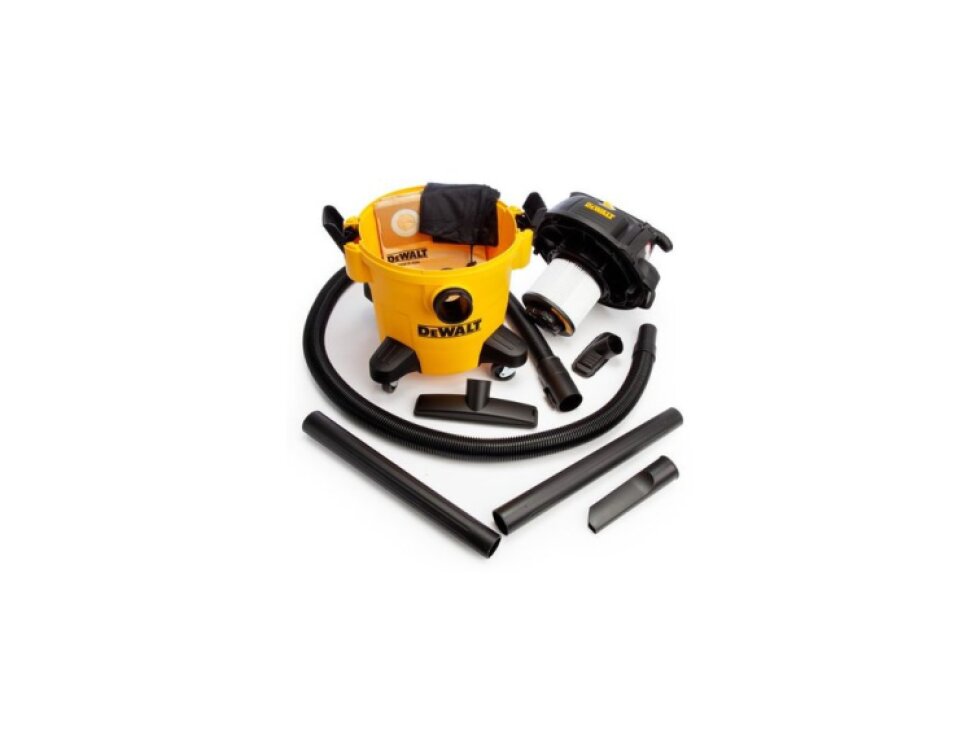DXV20P DEWALT PRŮMYSLOVÝ VYSAVAČ NA MOKRÉ A SUCHÉ VYSÁVÁNÍ ,1050W,20L NÁDOBA A PŘÍSLUŠENSTVÍ