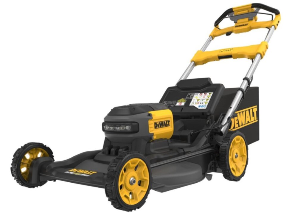 DCMWSP660N DEWALT 54 V AKU BEZUHLÍKOVÁ SEKAČKA S POJEZDEM NA TRÁVU, BEZ BATERIE A NABÍJEČKY