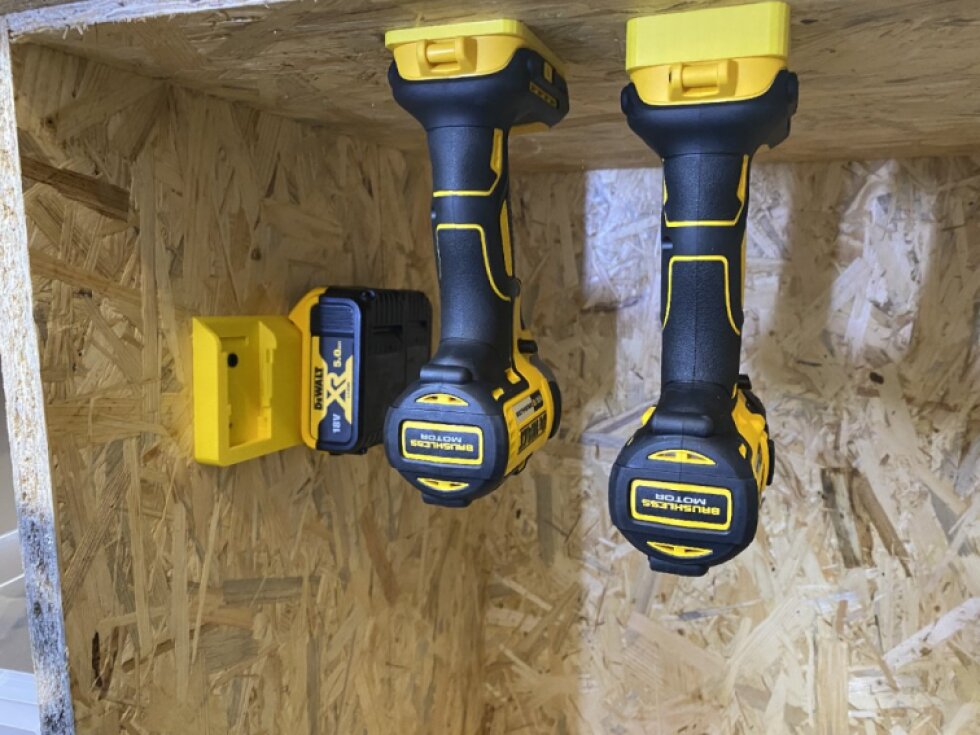 3D Holder vysoký držák aku vrtaček a utahováků