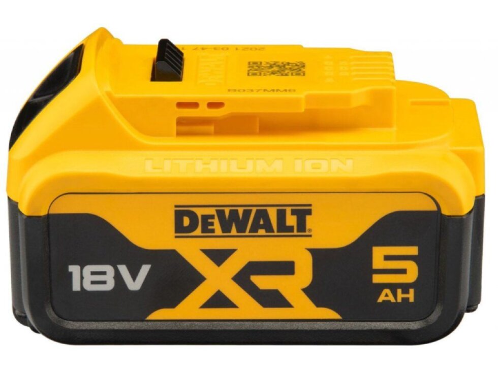 DCB184 DeWALT 18 VOLT NASUNOVACÍ AKUMULÁTOR XR LI-ION S KAPACITOU 5,0Ah