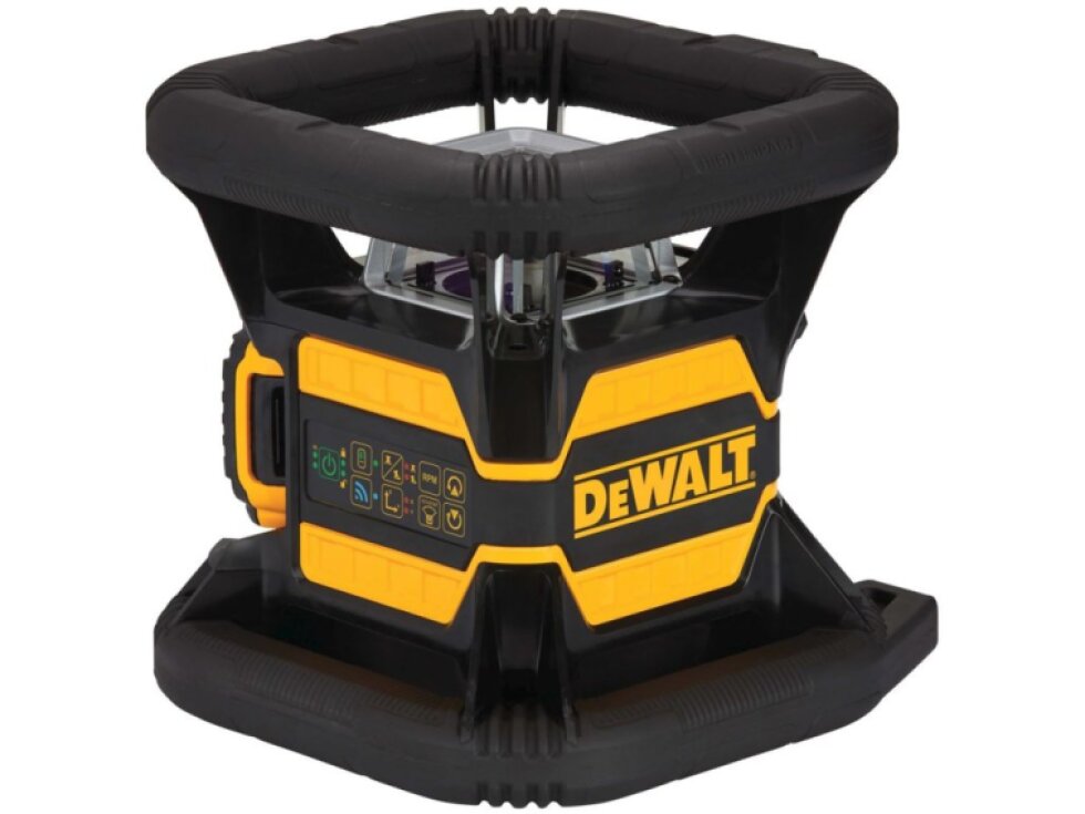 DCE080D1GS DEWALT 18V AKU SAMONIVELAČNÍ ROTAČNÍ LASER SE ZELENÝM PAPRSKEM S TOOLCONNECT