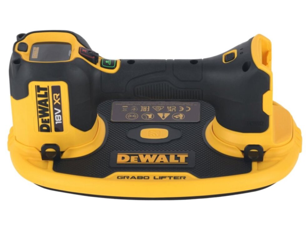 DCE590N DEWALT AKU 18V PŘÍSAVKA GRABO, BEZ BATERIE A NABÍJEČKY, KARTONOVÁ KRABICE