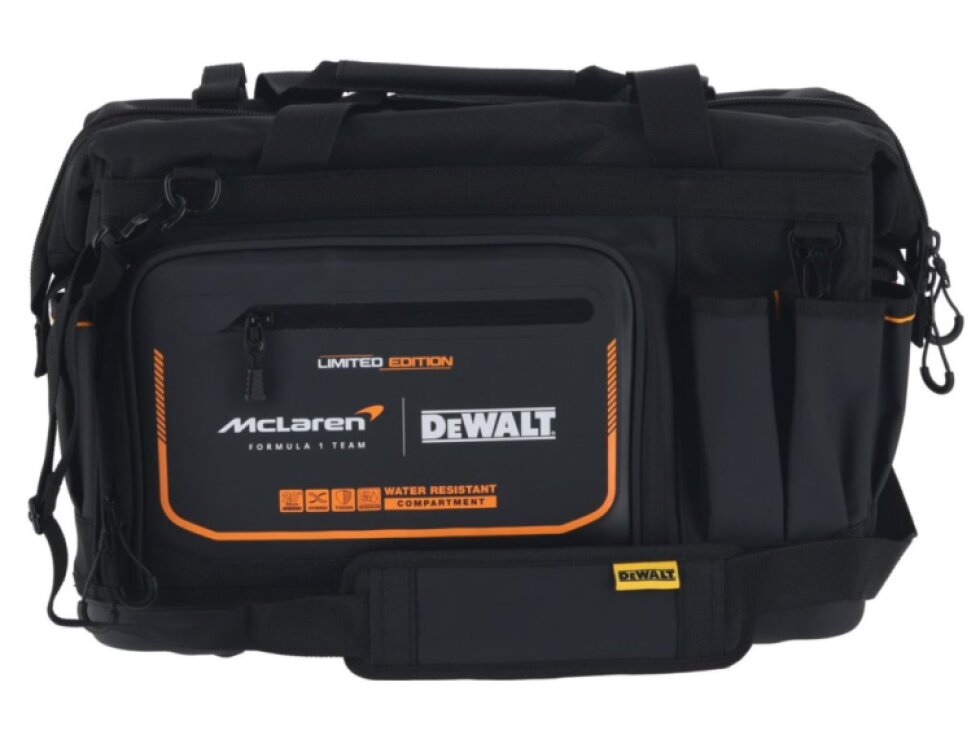 DEWALT MCLAREN Brašna na nářadí DWST60104-9 - Odolná a Voděodolná
