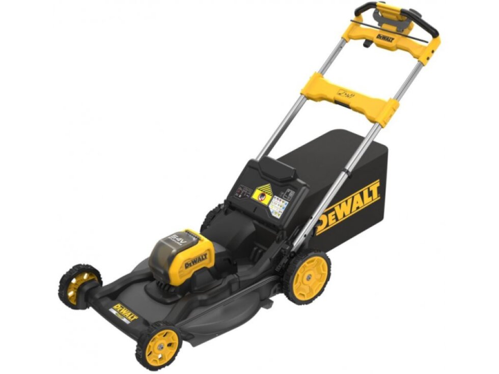 DCMWSP550N DEWALT 54 V AKU BEZUHLÍKOVÁ SEKAČKA S POJEZDEM NA TRÁVU, BEZ BATERIE A NABÍJEČKY
