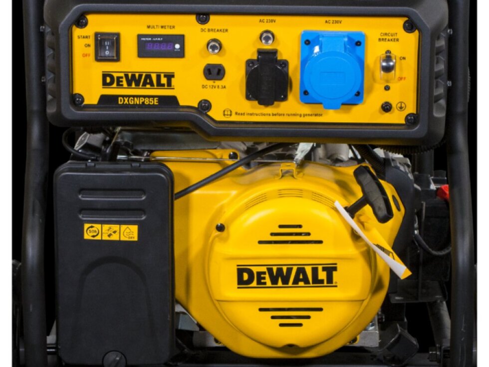 ELEKTROCENTRÁLA DeWalt 6,5 KW DXGNP65E 230V