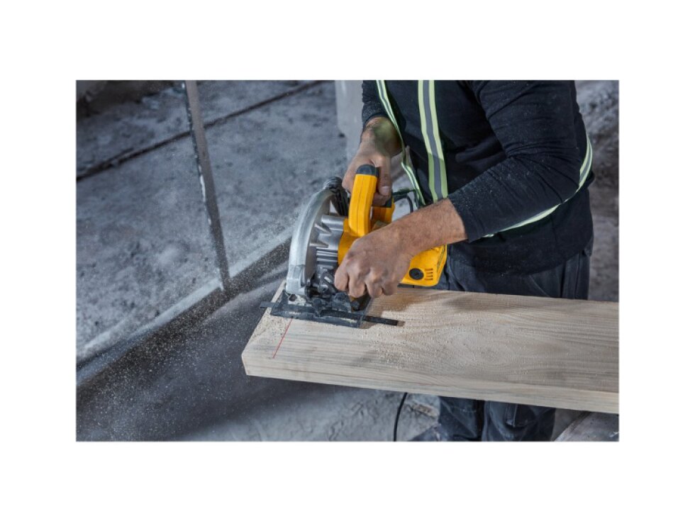 DWE5615 DEWALT KOTOUČOVÁ PILA 190 MM, 1500 W, V KARTONOVÉ KRABICI