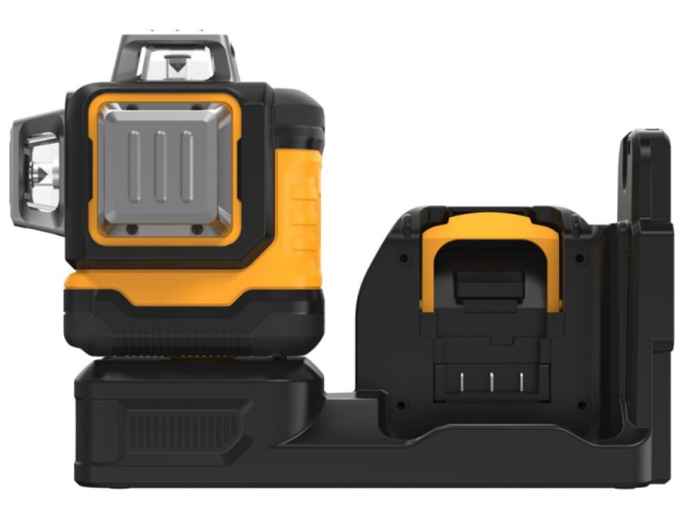 DCE089NG18 DeWALT 12V/18V AKU LASER, 3X ZELENÝ PAPRSEK 360°, BEZ BATERIE A NABÍJEČKY