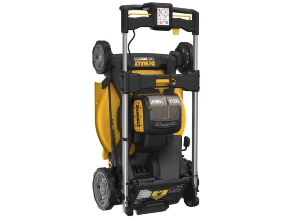 DCMWP134W2 DEWALT AKU 18V BEZUHLÍKOVÁ SEKAČKA NA TRÁVU, 2 X 8,0 AH BATERIE, NABÍJEČKA