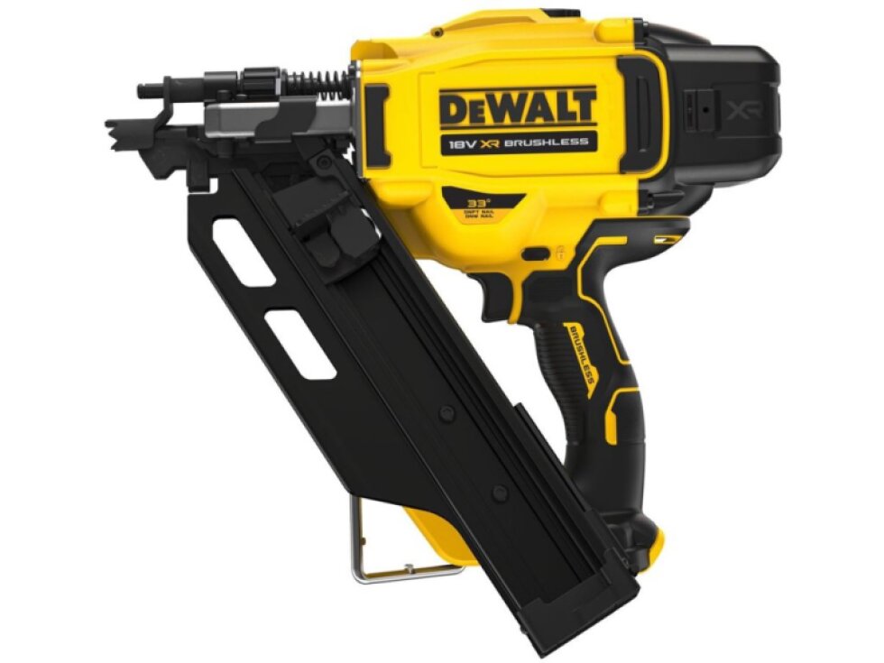 DCN930N DEWALT 18V AKU BEZUHLÍKOVÁ HŘEBÍKOVAČKA BEZ BATERIE A NABÍJEČKY, V KARTONOVÉ KRABICI
