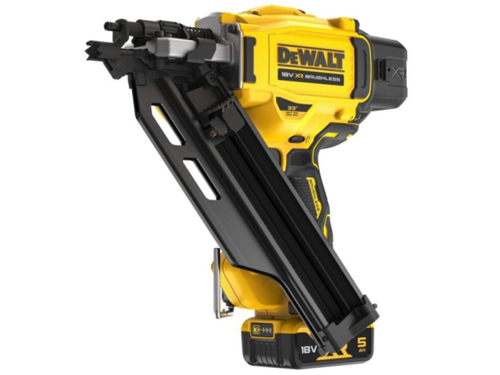 DEWALT DCN930P2 18V Hřebíkovačka s 2x 5,0 Ah Bateriemi