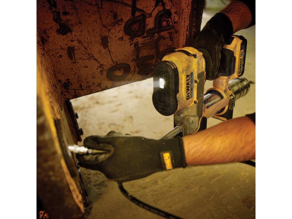 DCGG571NK DeWALT 18 V AKU TLAKOVÁ MAZNICE, BEZ BATERIÍ A NABÍJEČKY, KUFR STANDARD