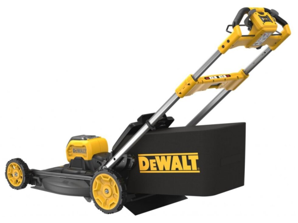 DCMWSP550N DEWALT 54 V AKU BEZUHLÍKOVÁ SEKAČKA S POJEZDEM NA TRÁVU, BEZ BATERIE A NABÍJEČKY