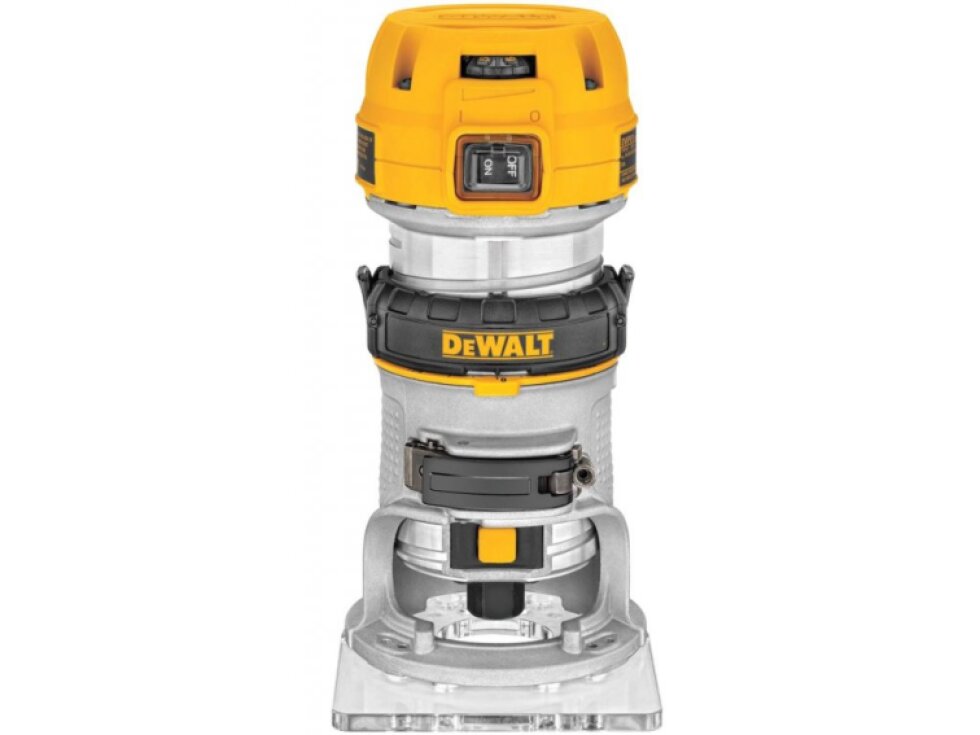 D26200 DEWALT OHRAŇOVACÍ JEDNORUČNÍ FRÉZA 900 W, 6-8 MM, 1,9 KG