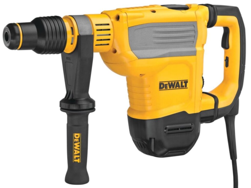 D25614K DeWALT 6KG KOMBINOVANÉ KLADIVO SDS-MAX 1 350W, 10,5 J, 6,9 KG, AVC, ELEKTRONICKÁ OCHRANA PROTI ZABLOKOVÁNÍ