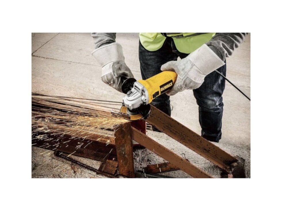 DWE4117 DEWALT ÚHLOVÁ BRUSKA 125MM, 950W