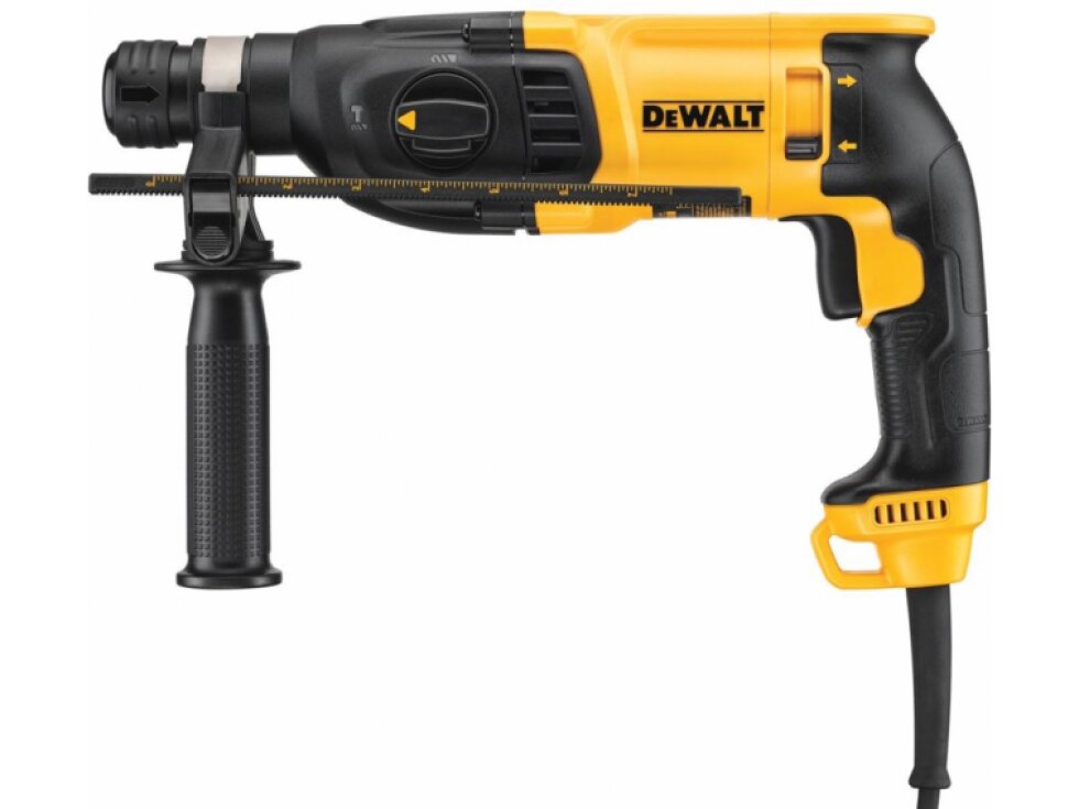 D25133K DeWALT KOMBINOVANÉ KLADIVO SDS PLUS, 2,6 J ÚDER, 800W, VRTÁK MAX 26MM