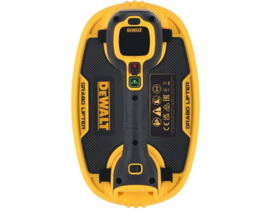 DCE590N DEWALT AKU 18V PŘÍSAVKA GRABO, BEZ BATERIE A NABÍJEČKY, KARTONOVÁ KRABICE