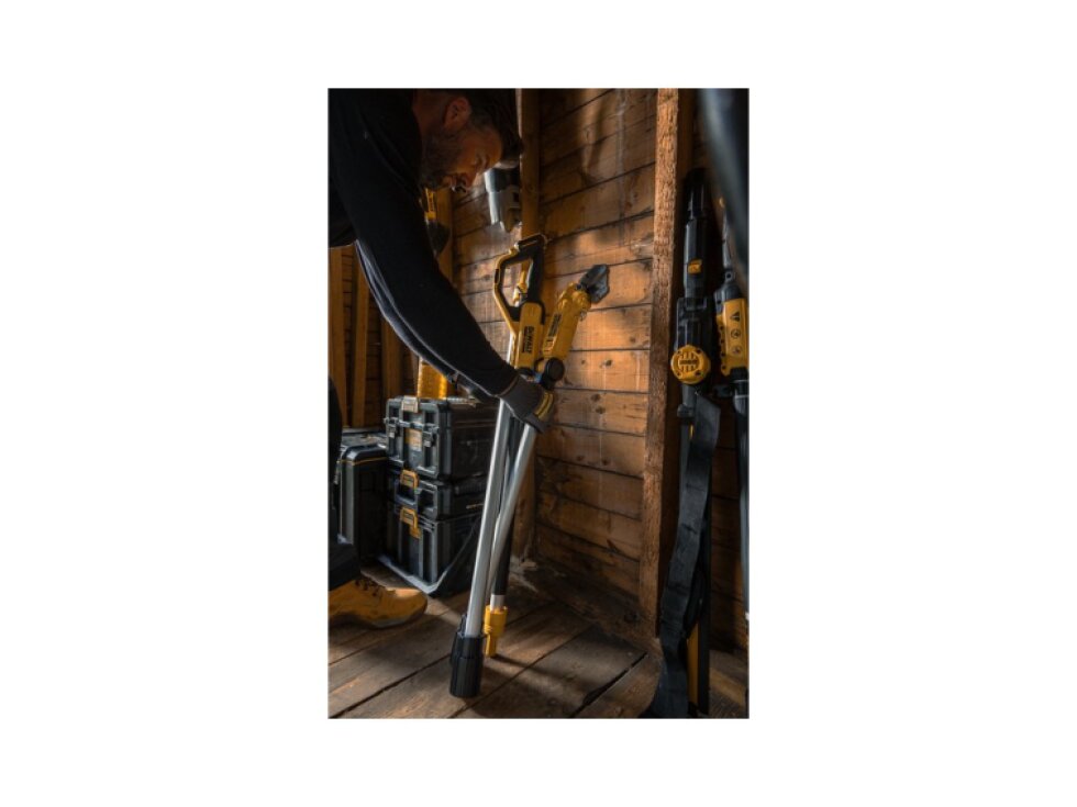 DCMPP569N DEWALT AKU 18V NŮŽKY NA TYČI, BEZ BATERIE A NABÍJEČKY