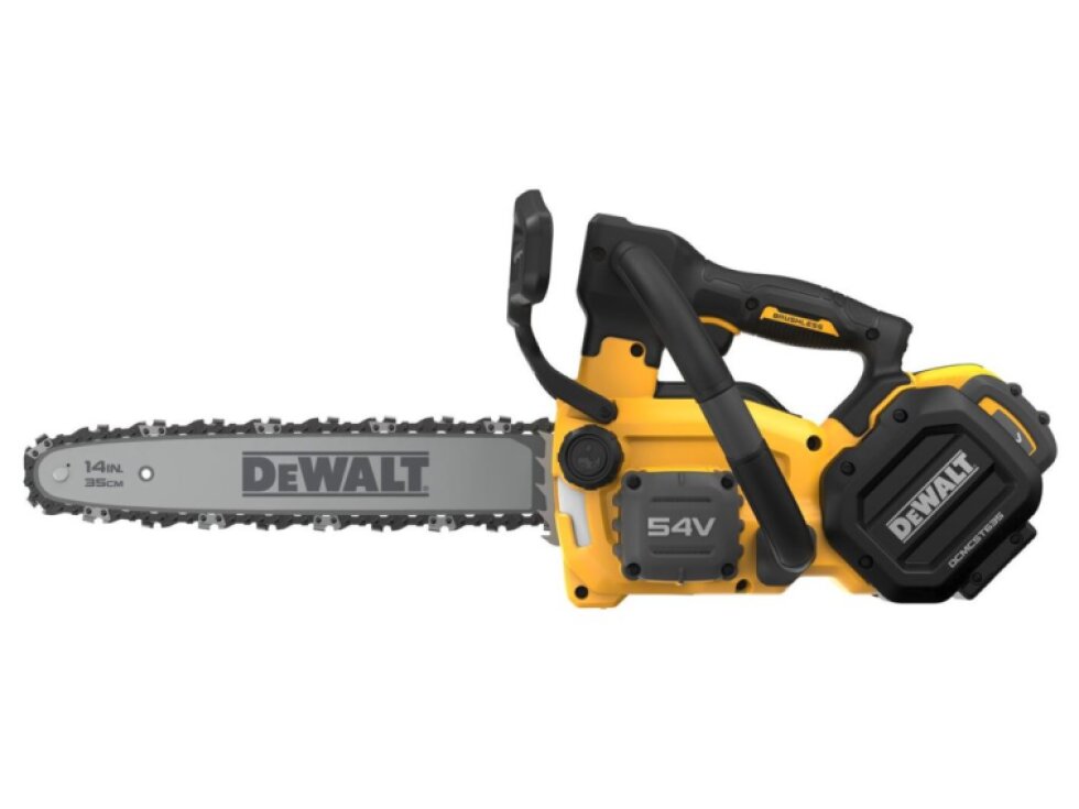DCMCST635X1 DEWALT 54V FLEX VOLT AKU BEZUHLÍKOVÁ PROŘEZÁVÁCÍ PILA, 1 X 9,0 AH BATERIE, NABÍJEČKA