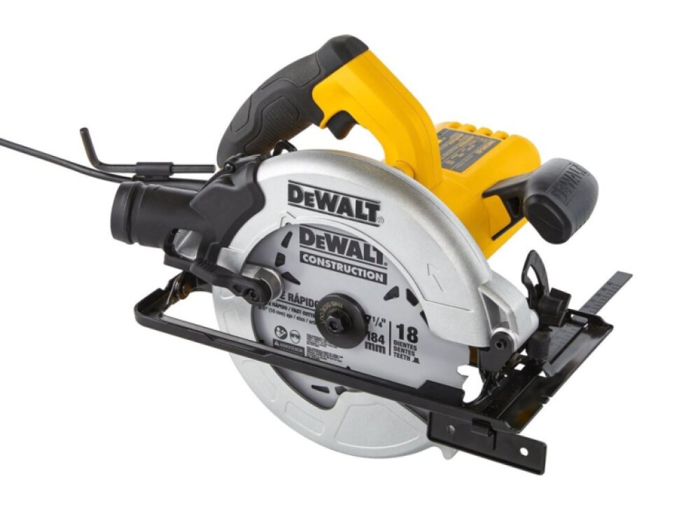 DWE5615 DEWALT KOTOUČOVÁ PILA 190 MM, 1500 W, V KARTONOVÉ KRABICI