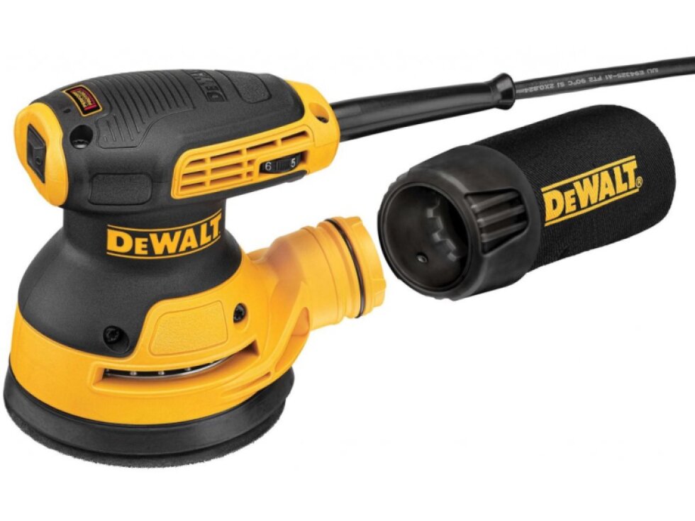 DWE6423 DeWALT EXCENTRICKÁ BRUSKA 125MM, 280W