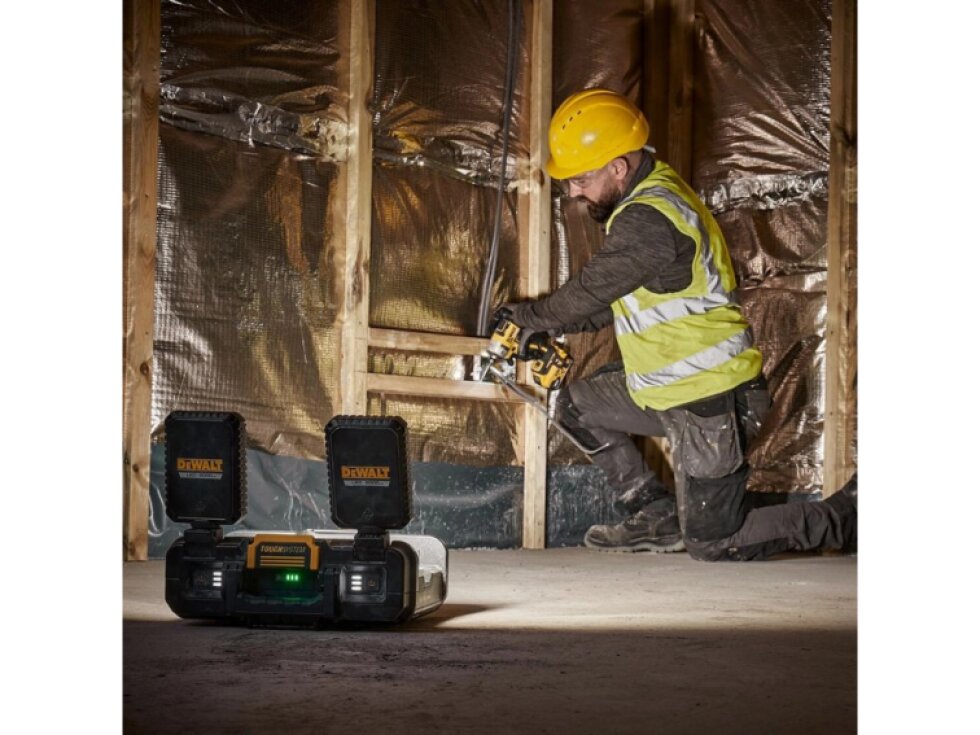 DWST08061-1 DEWALT PRACOVNÍ SVĚTLO TOUGHSYSTEM 2 X OTOČNÝ LED