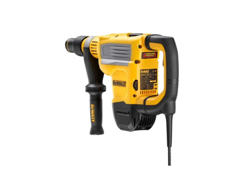 D25614K DeWALT 6KG KOMBINOVANÉ KLADIVO SDS-MAX 1 350W, 10,5 J, 6,9 KG, AVC, ELEKTRONICKÁ OCHRANA PROTI ZABLOKOVÁNÍ