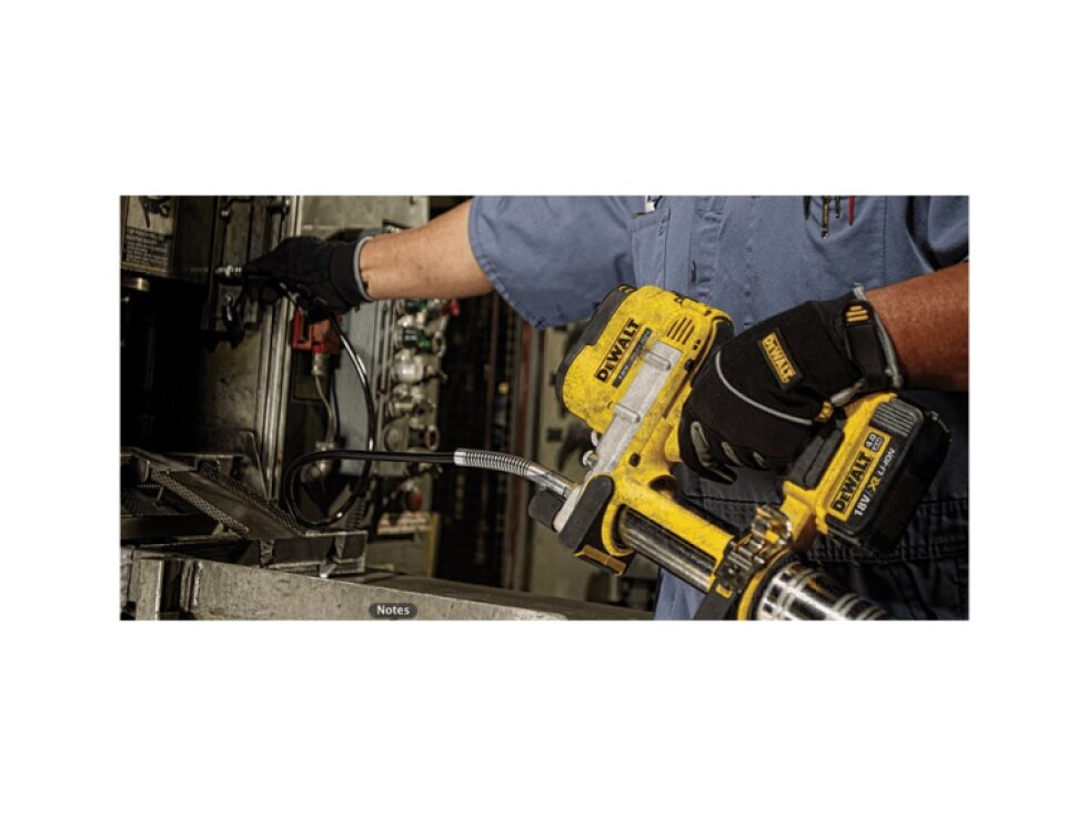 DCGG571NK DeWALT 18 V AKU TLAKOVÁ MAZNICE, BEZ BATERIÍ A NABÍJEČKY, KUFR STANDARD