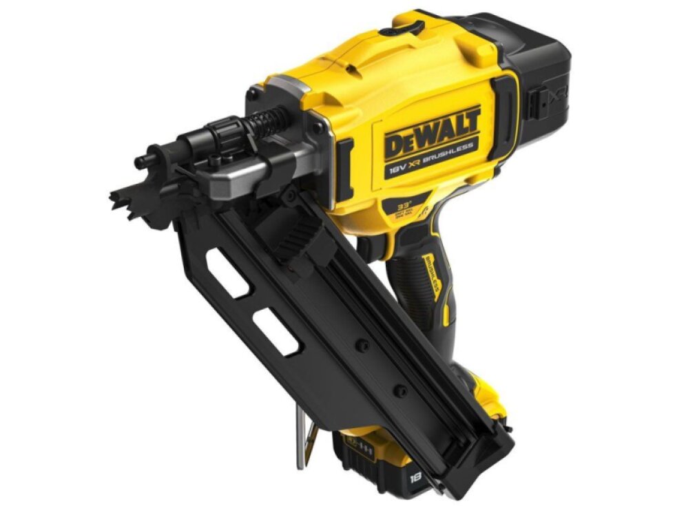 DEWALT DCN930P2 18V Hřebíkovačka s 2x 5,0 Ah Bateriemi