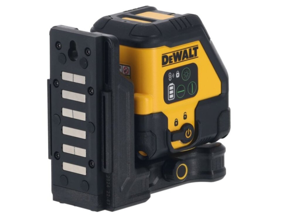 DCLE14201GB-XJ DEWALT USB KŘÍŽOVÝ LASER, ZELENÝ