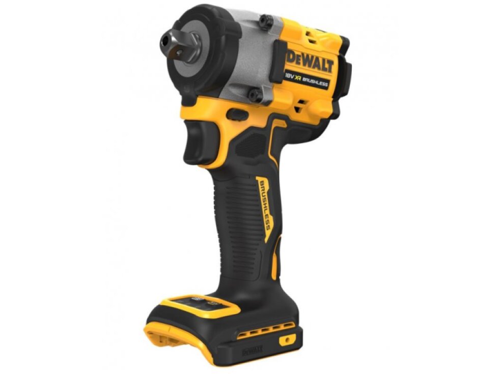DCF922NT DEWALT 18V AKU BEZUHLÍKOVÝ RÁZOVÝ UTAHOVÁK 1/2" - BEZ BATERIÍ A NABÍJEČKY, KUFR T-STAK