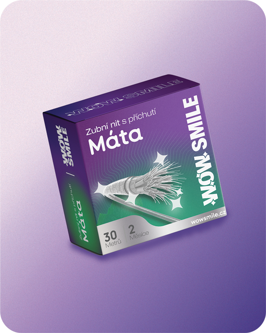 Dentální nit - Máta