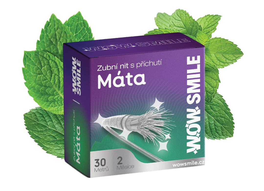 Dentální nit - Máta
