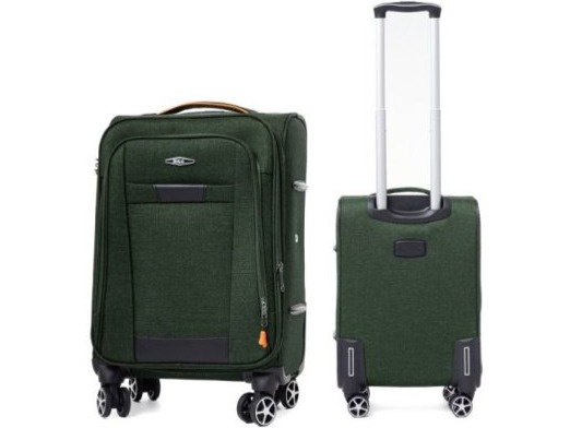 Cestovní Kufr ABRA - Černý-Modrý