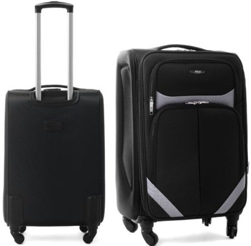 Cestovní Kufr LAVIA - Černý - Grafitový