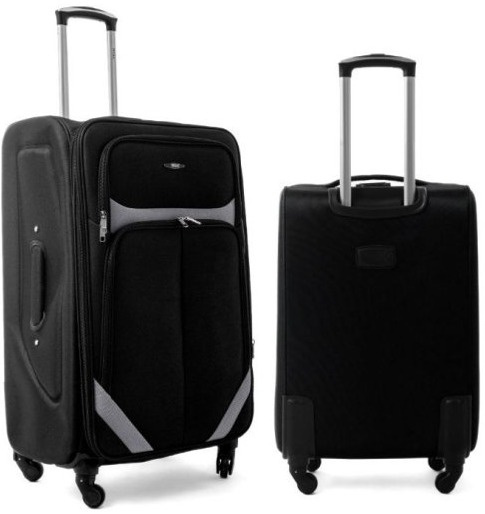 Cestovní Kufr LAVIA - Černý - Grafitový